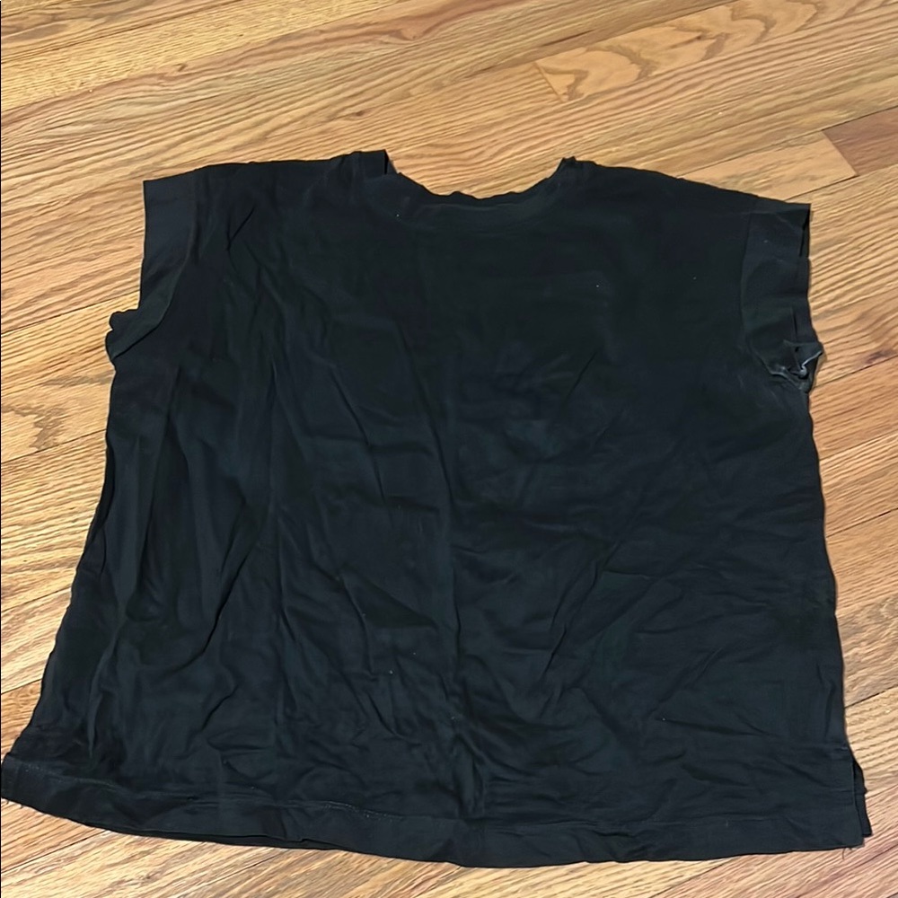 Black Sleeveless Top